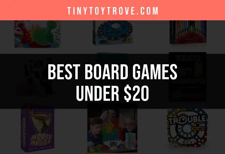 20 Fun Board Games Under $20 That Everyone Will Love