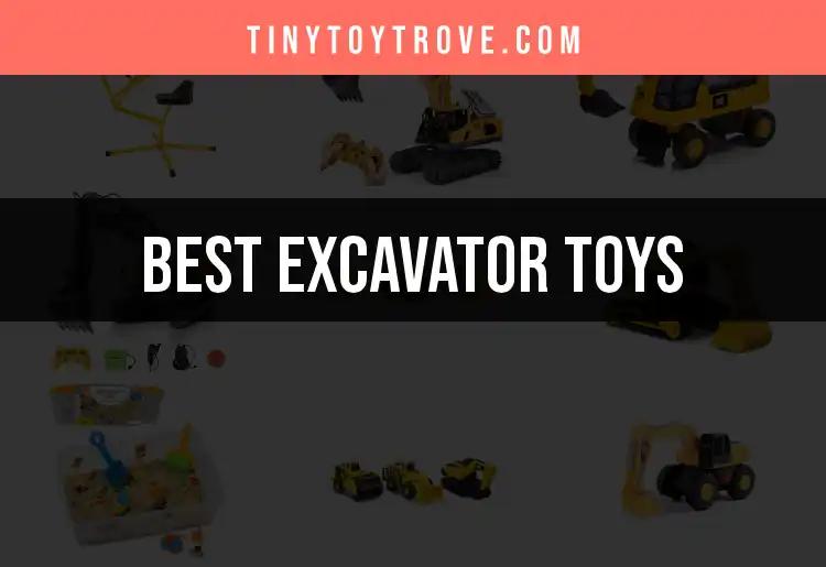 15 Best Excavator Toys for Fun-Filled Adventures