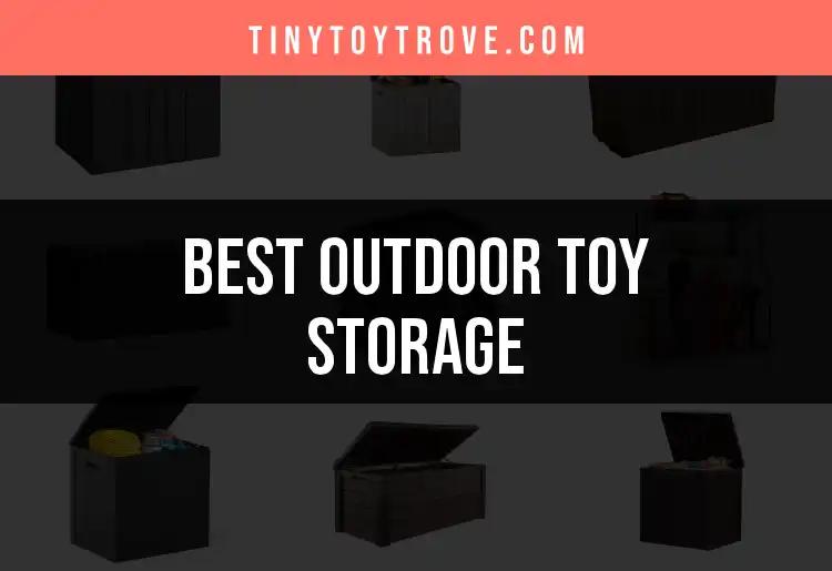 14 Outdoor Toy Storage Solutions You’ll Love