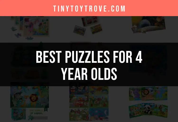 11 Engaging Puzzles for 4 Year Olds to Enhance Learning