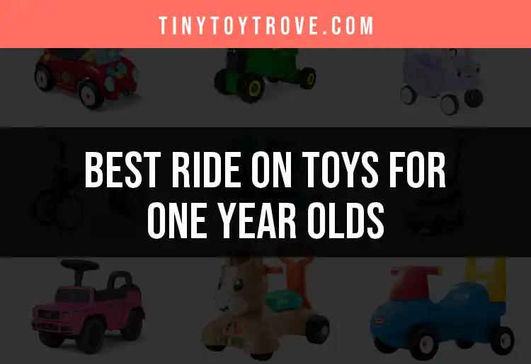 13 Must-Have Ride On Toys for One Year Olds